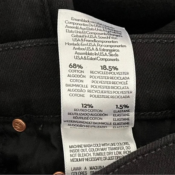 MOTHER Lil Twister Sneak Jeans Size 31 NWT - Picture 6 of 6